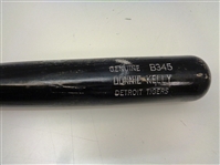 Donnie Kelly Game Used Cracked Bat