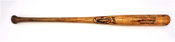 Shea Hillebrand Game Used Bat