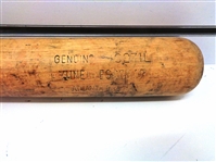Yunel Escobar Game Used Cracked Bat