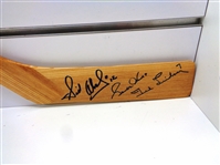 Production Line Autographed Northland Stick (Abel, Lindsay, Howe)