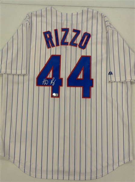 Anthony Rizzo Autographed Cubs Jersey
