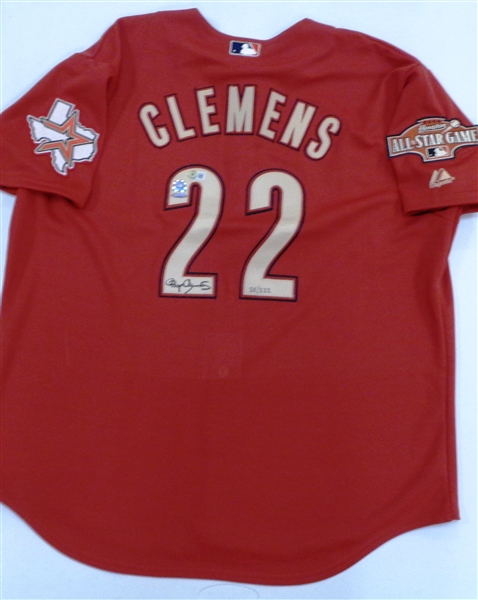 Roger Clemens Autographed 2004 Astros Jersey