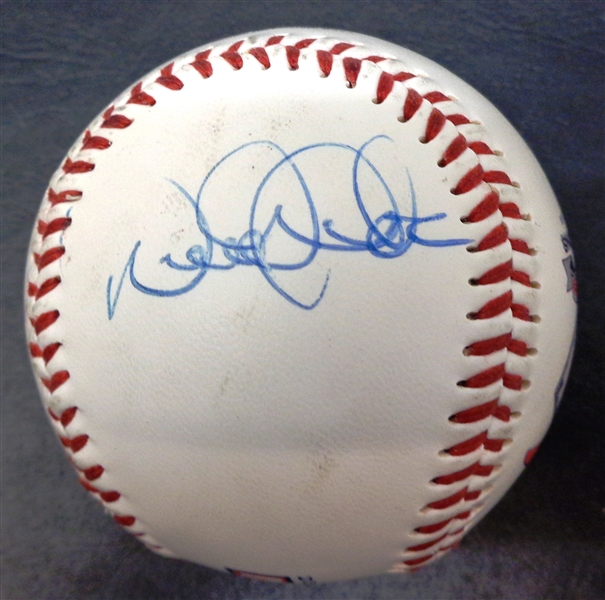 Derek Jeter Autographed 2000 WS MVP Ball