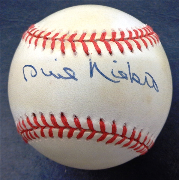 Phil Niekro Autographed Baseball