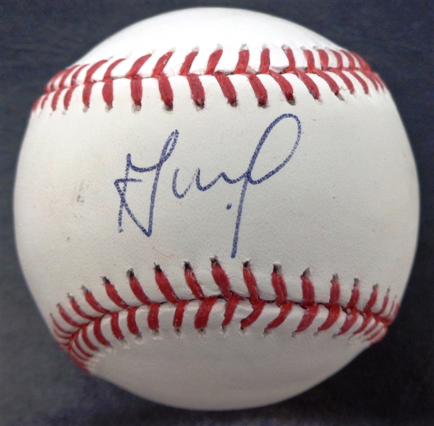 Jose Altuve Autographed Baseball