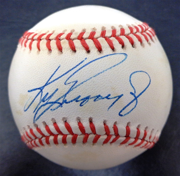 Ken Griffey, Jr. Autographed Baseball