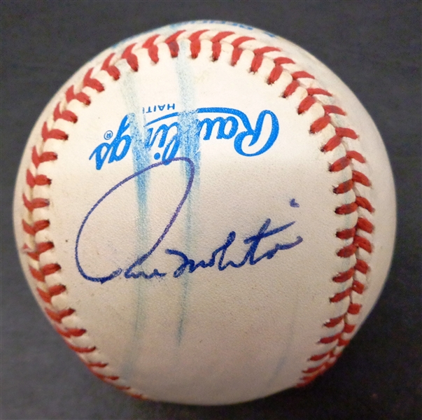 Paul Molitor Autographed Baseball