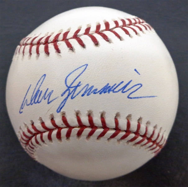 Don Zimmer Autographed Baseball