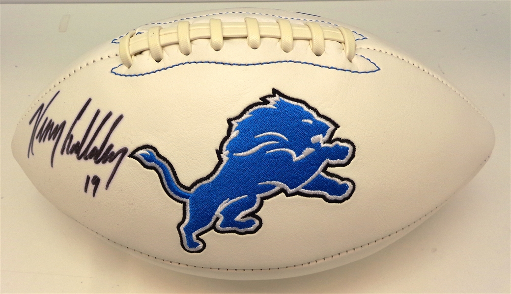 Kenny Golladay Autographed Lions Football