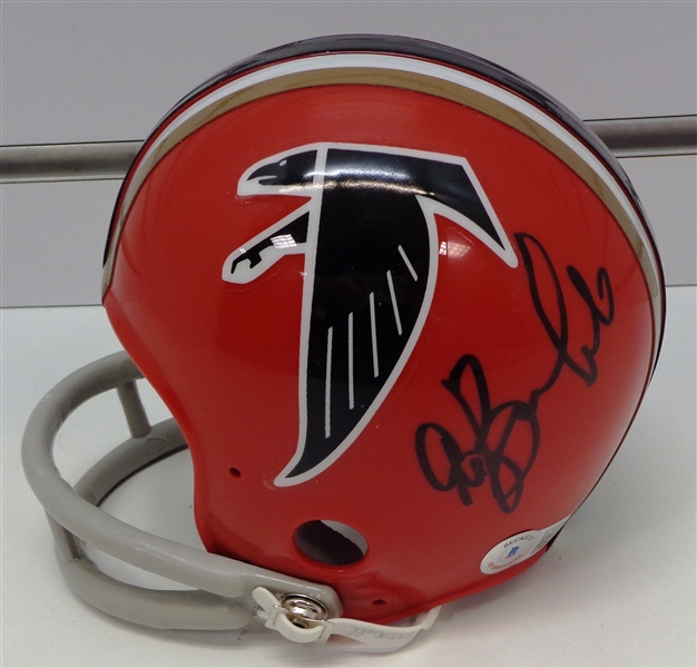 Steve Bartkowski Autographed Falcons Mini Helmet