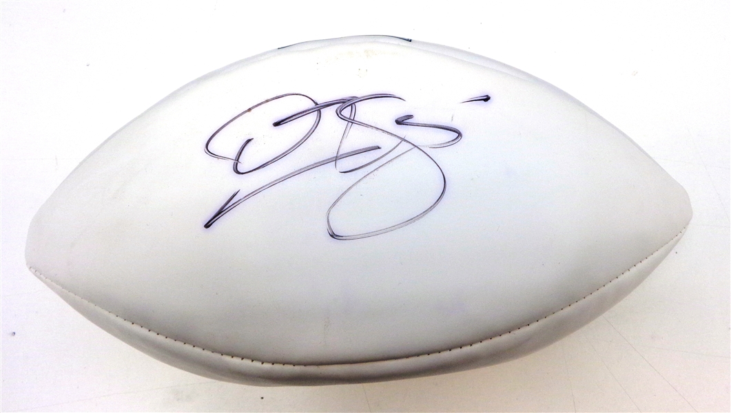 Donovan McNabb Autographed Football