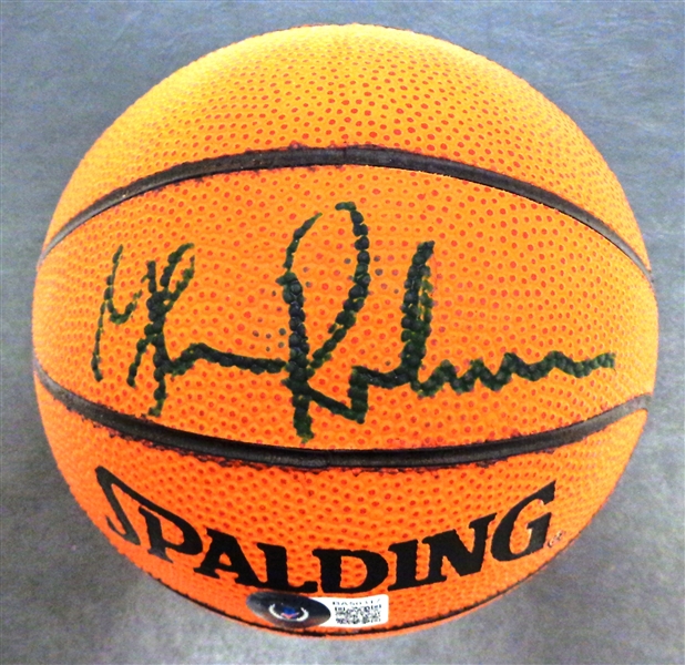 Glenn Robinson Autographed Mini Basketball