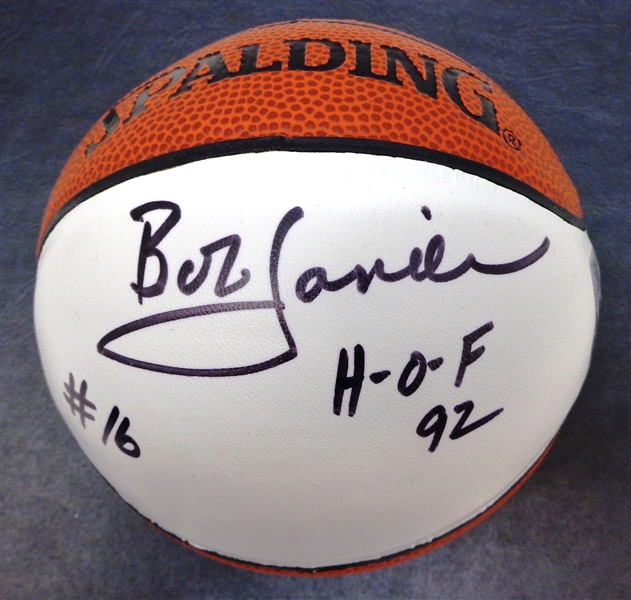 Bob Lanier Autographed Mini Basketball