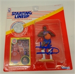 Isiah Thomas Autographed Starting Lineup