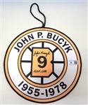 Johnny Bucyk Autographed Mini Retirement Banner