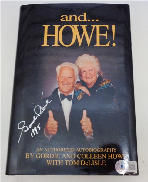 Gordie & Colleen Howe Autographed "and... Howe!" Book