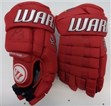 Pavel Datsyuk Autographed Warrior Gloves