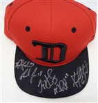 Detroit Red Wings Hat Signed by 5