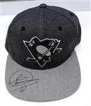 Steven Oleksy Autographed Penguins Hat