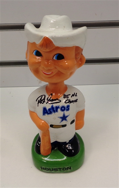 Phil Garner Autographed Astros Bobblehead