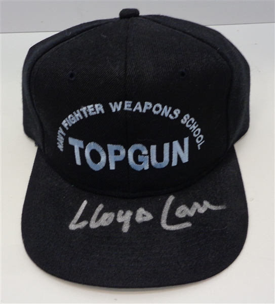 Lloyd Carr Autographed Top Gun Hat