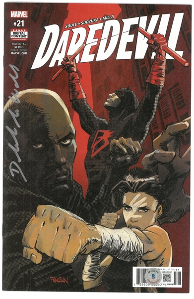 Deborah Ann Woll Autographed Daredevil Comic Book
