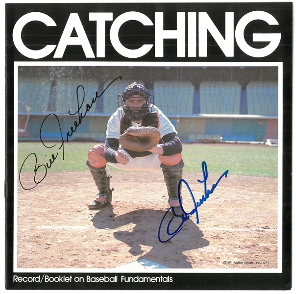 Bill Freehan Autographed 1972 Audio Sports Record Booklet