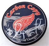 Dmitri Bykov Autographed 98 Cup Puck