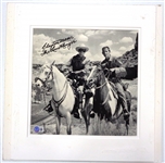 Clayton Moore Autographed Photo