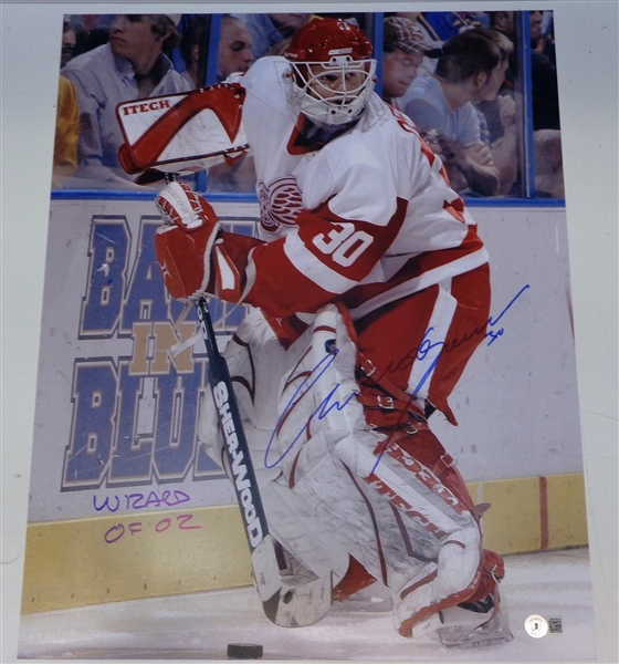 Chris Osgood Autographed 16x20 Inscribed