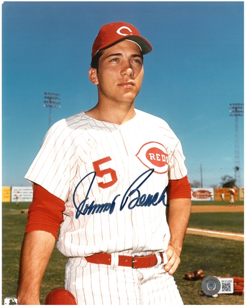 Johnny Bench Autographed 8x10
