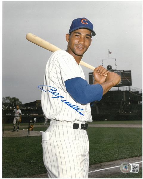 Billy Williams Autographed 8x10