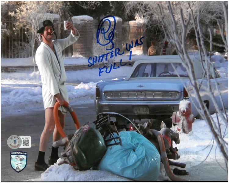 Randy Quaid Autographed Christmas Vacation 8x10