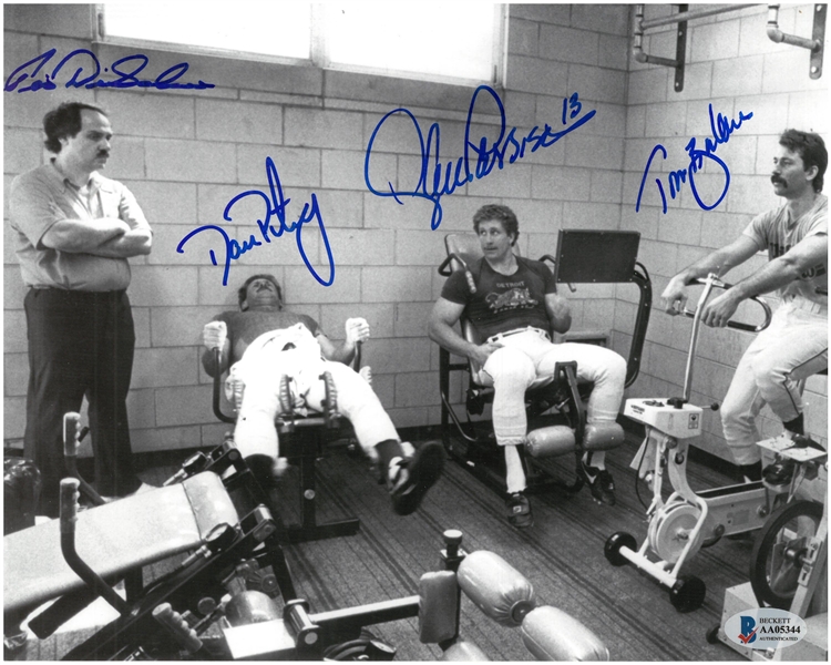DiSalvo, Petry, Parrish & Brookens Autographed 8x10