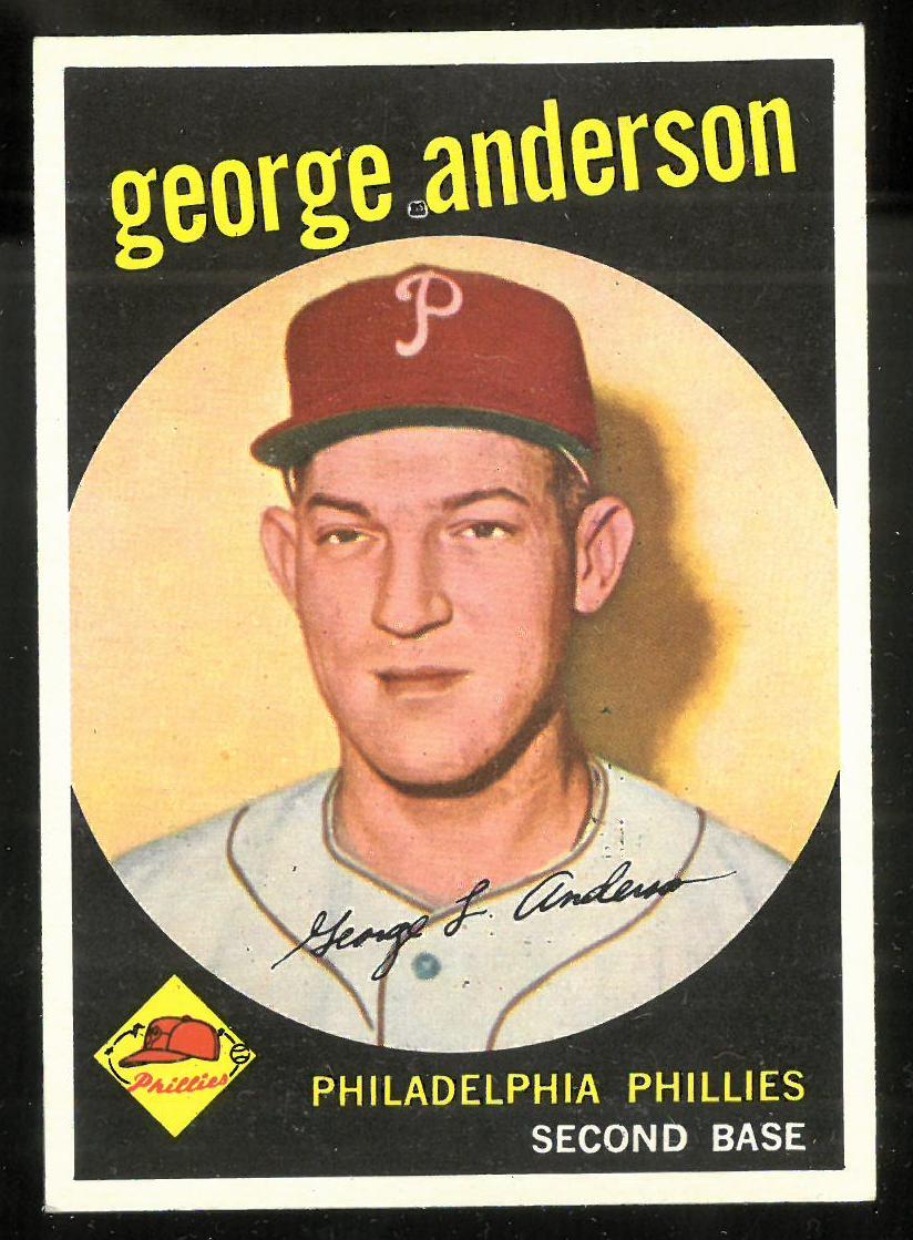 Lot Detail - Sparky Anderson 1959 Topps Rookie Card