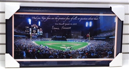 Ernie Harwell Autographed Framed Panoramic