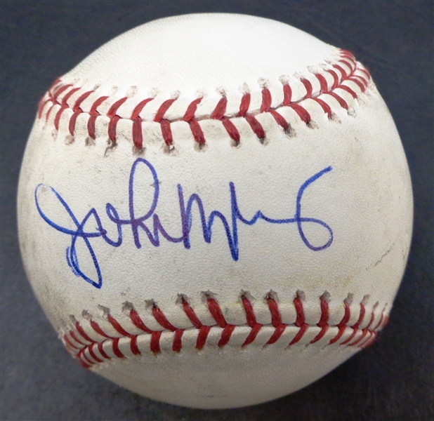 John Mayberry Autographed Baseball