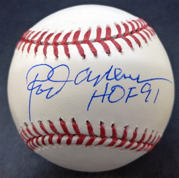 Rod Carew Autographed Baseball