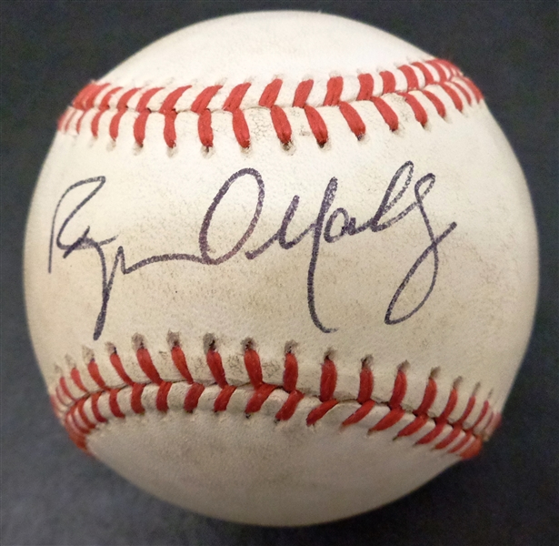 Ryan OMalley Autographed Baseball