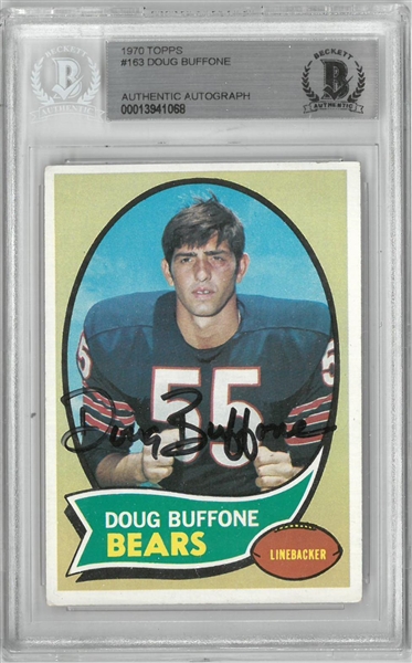 Doug Buffone Autographed 1970 Topps