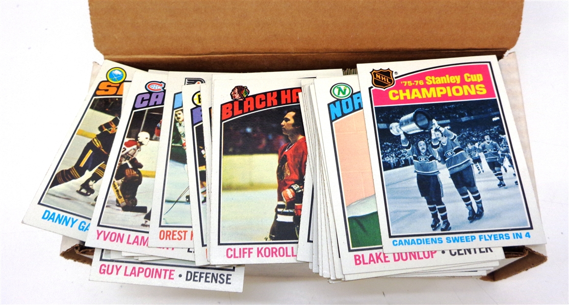 1976/77 Topps Hockey Complete Set