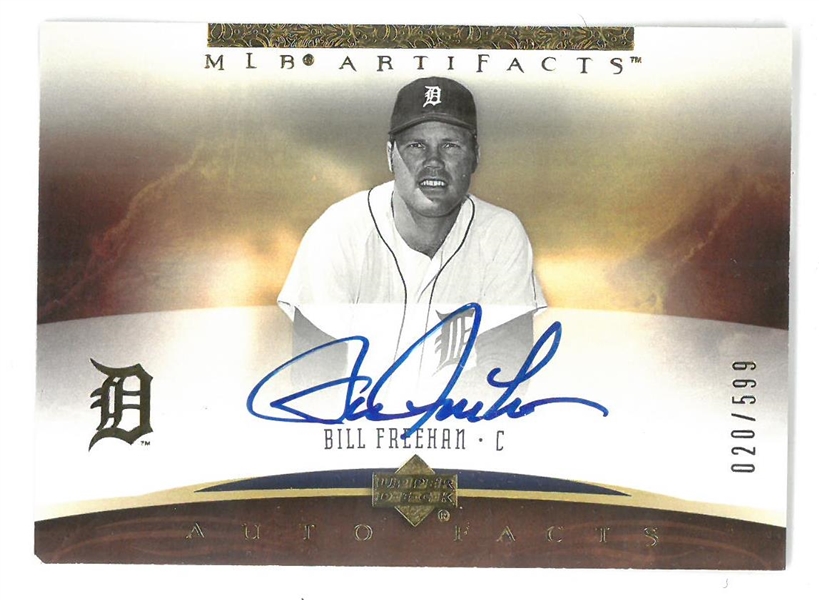 Bill Freehan Autographed Upper Deck Card