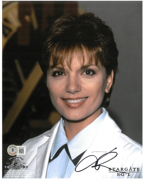 Teryl Rothery Autographed 8x10