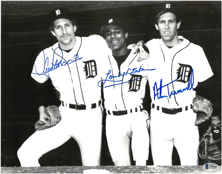 Parrish, Trammell & Whitaker Autographed 11x14