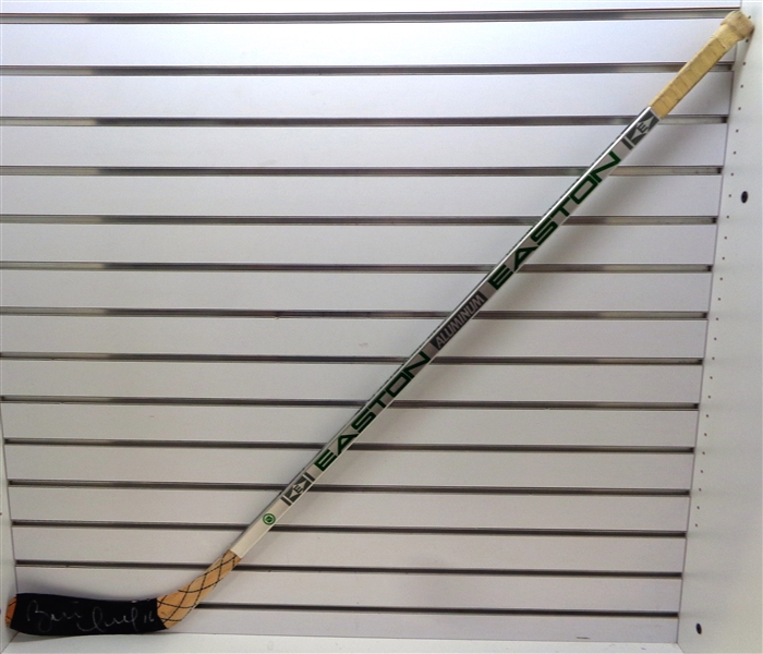 Brett Hull Autographed Game Used Stick