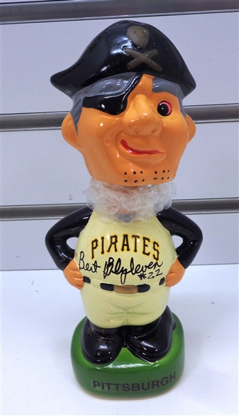 Bert Blyleven Autographed Pirates Bobblehead