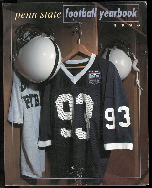 lloyd Carrs Personal 1993 Penn State Yearbook