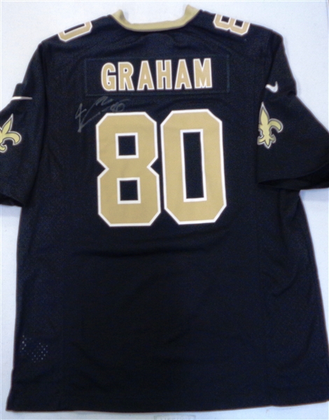 Jimmy Graham Autographed Saints Jersey
