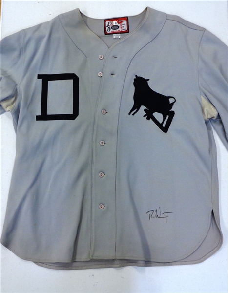 Ron Wright Autographed Game Worn Durham Bulls Jersey