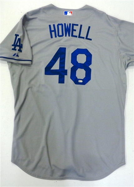 Ken Howell Game Worn 2014 Dodgers Jersey